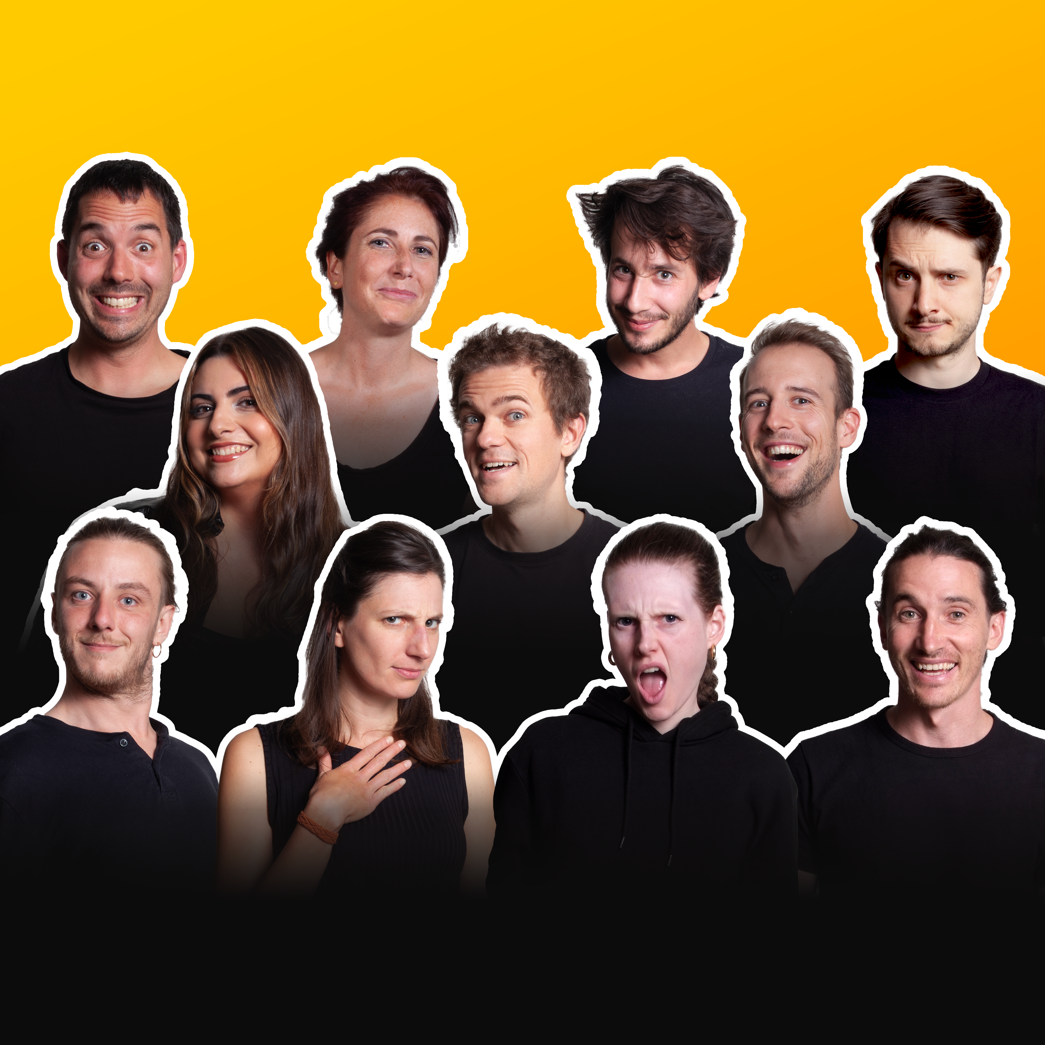 Affiche du spectacle Une heure d'impro
